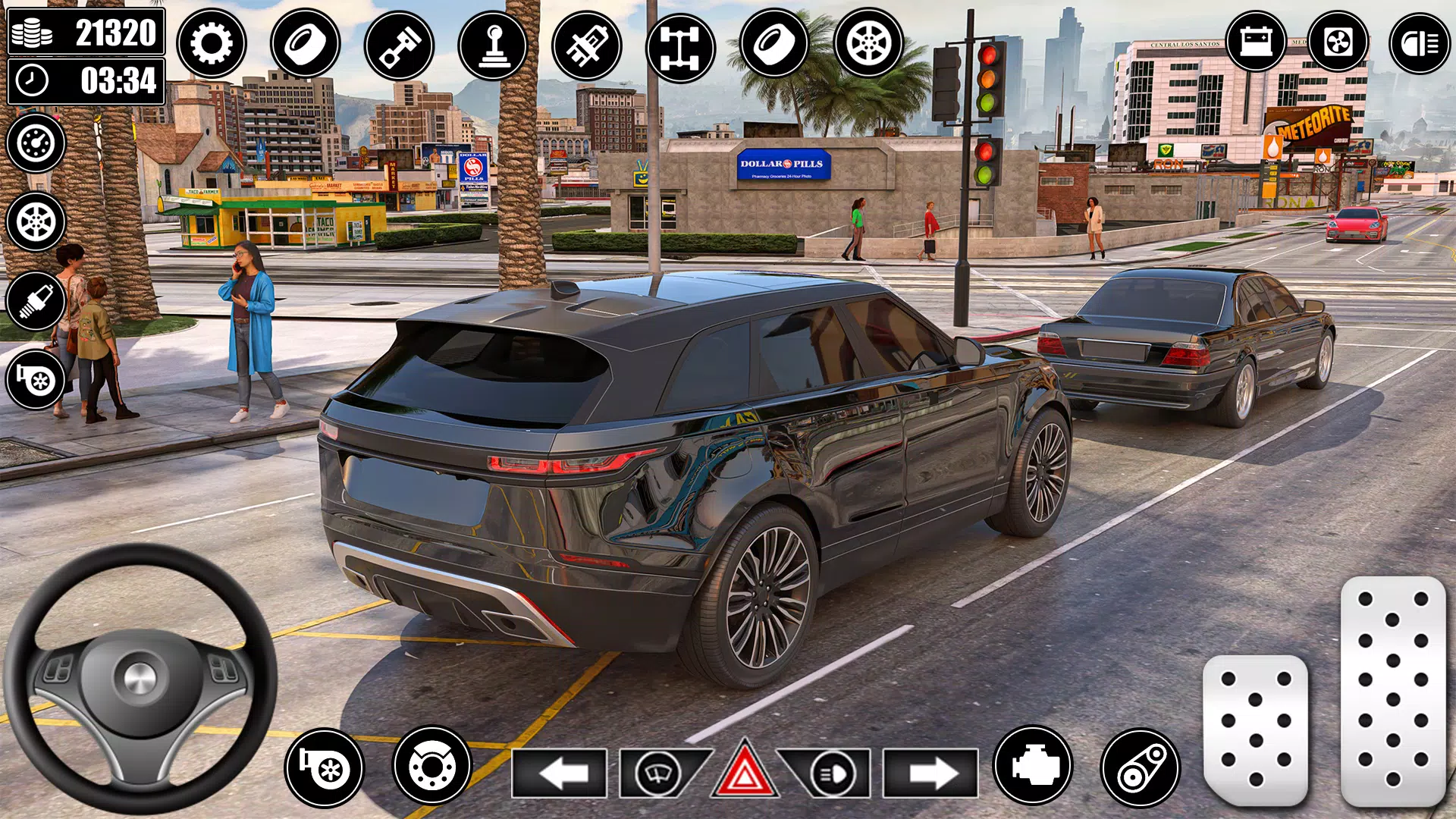 Real Car Driving School Games Captura de tela 1