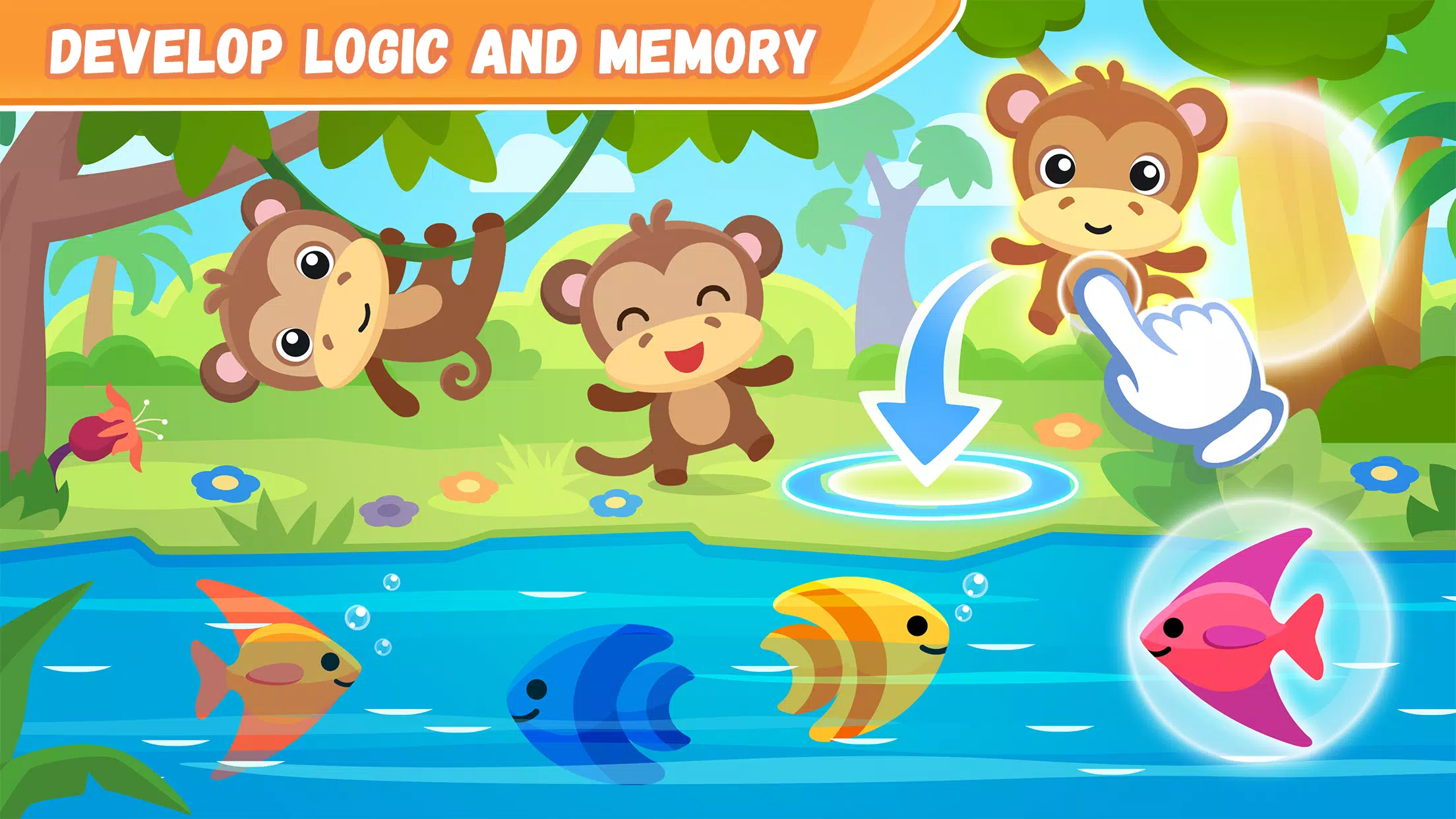 Развивающие игры для детей 2-4 Скриншот 3