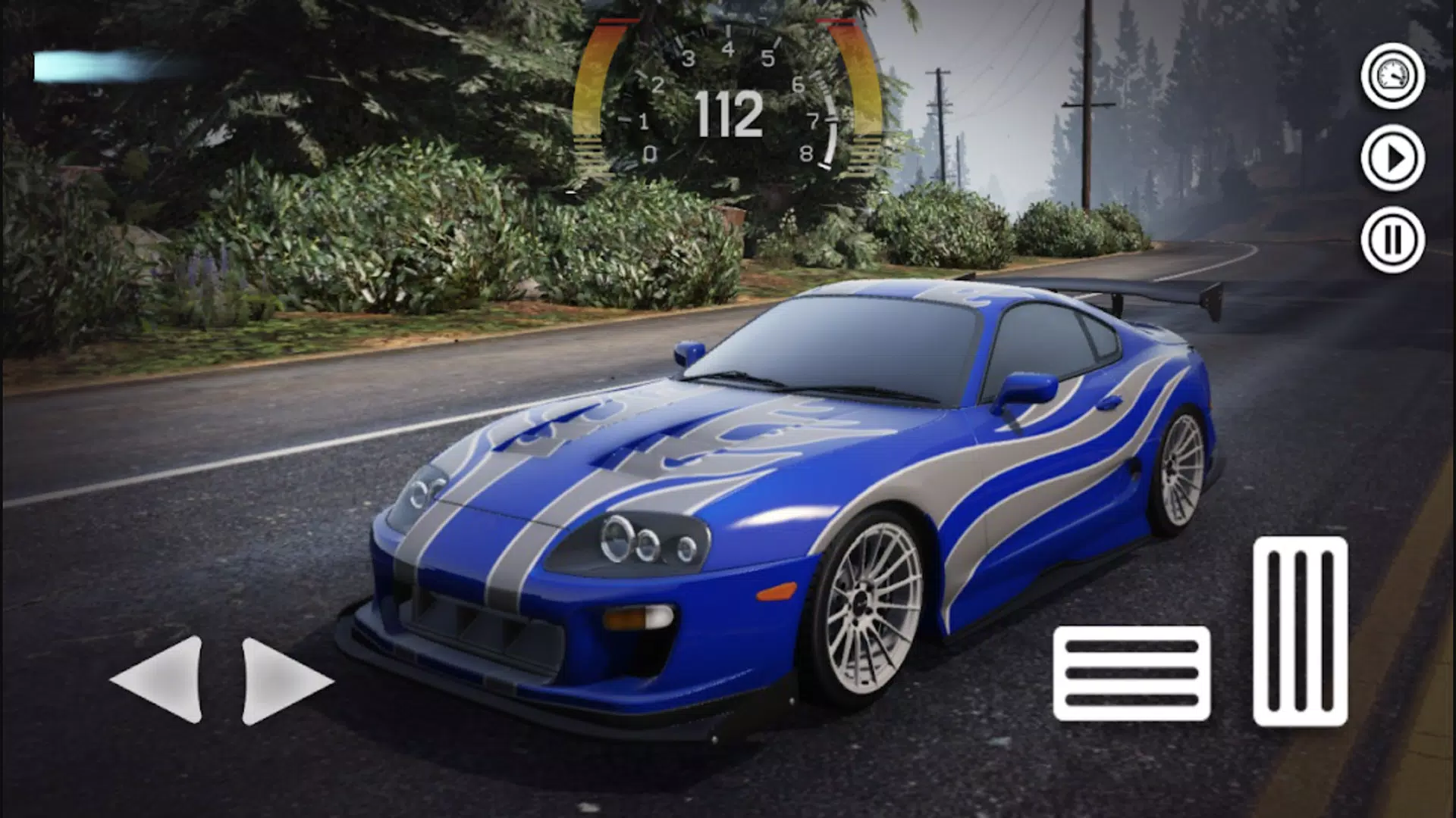 Tokyo Supra Drift Simulator Schermafbeelding 1