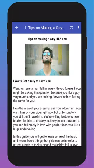 How To Make a Guy Fall in Love With You ဖန်သားပြင်ဓာတ်ပုံ 1