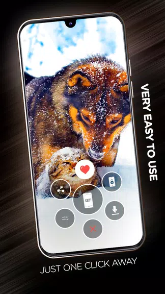 Wallpapers with dogs in 4K Capture d'écran 1