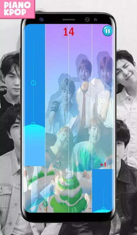 KPOP BTS Piano Magic Tiles 스크린샷 3