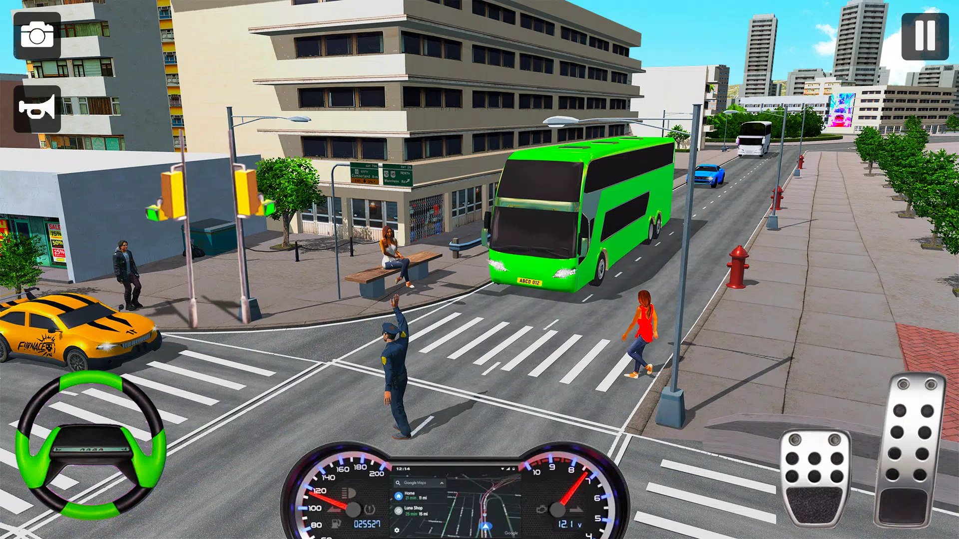 Coach Bus Games Bus Simulator 螢幕截圖 0