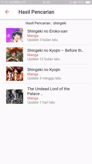 MangaMint - Baca Manga & Komik Bahasa Indonesia Capture d'écran 3