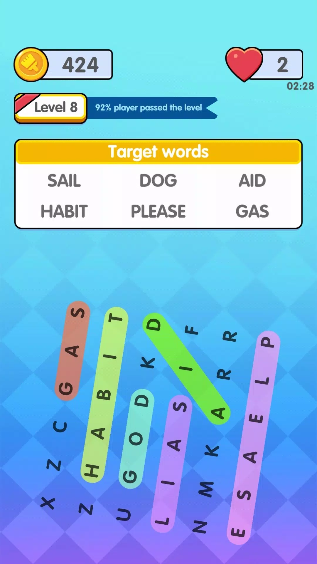 Find the Word Ekran Görüntüsü 2