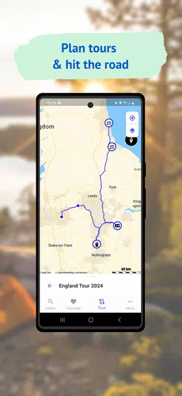 Camping Radar by promobil ภาพหน้าจอ 3