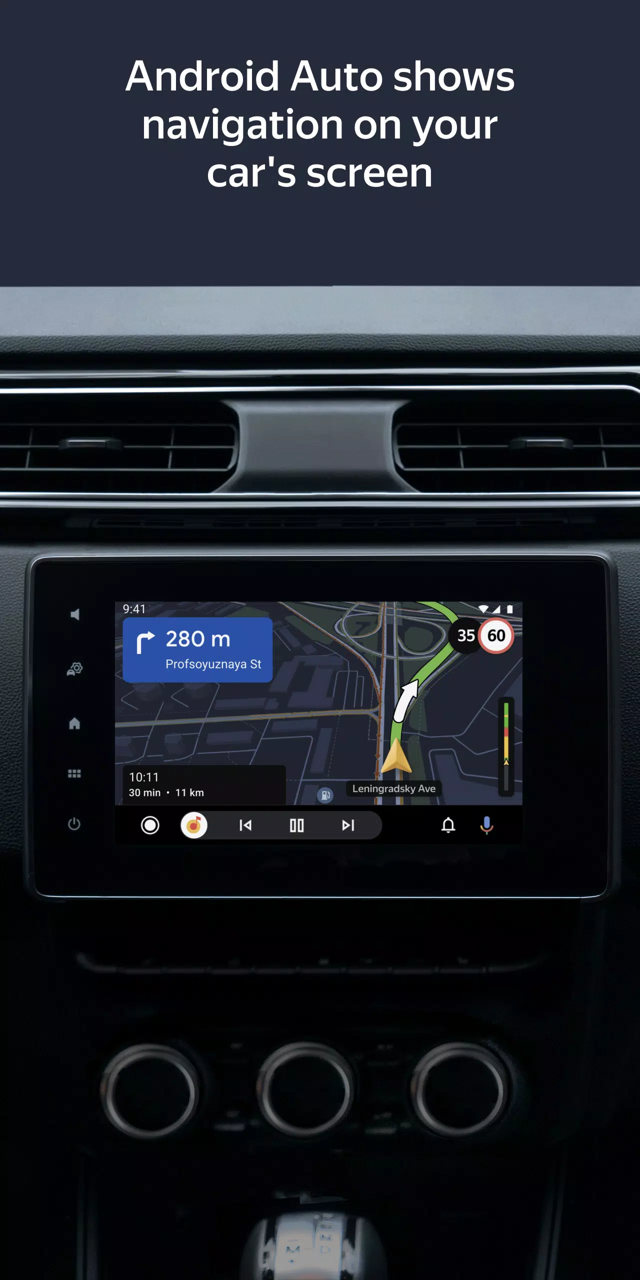 Yandex Navigator Capture d'écran 0