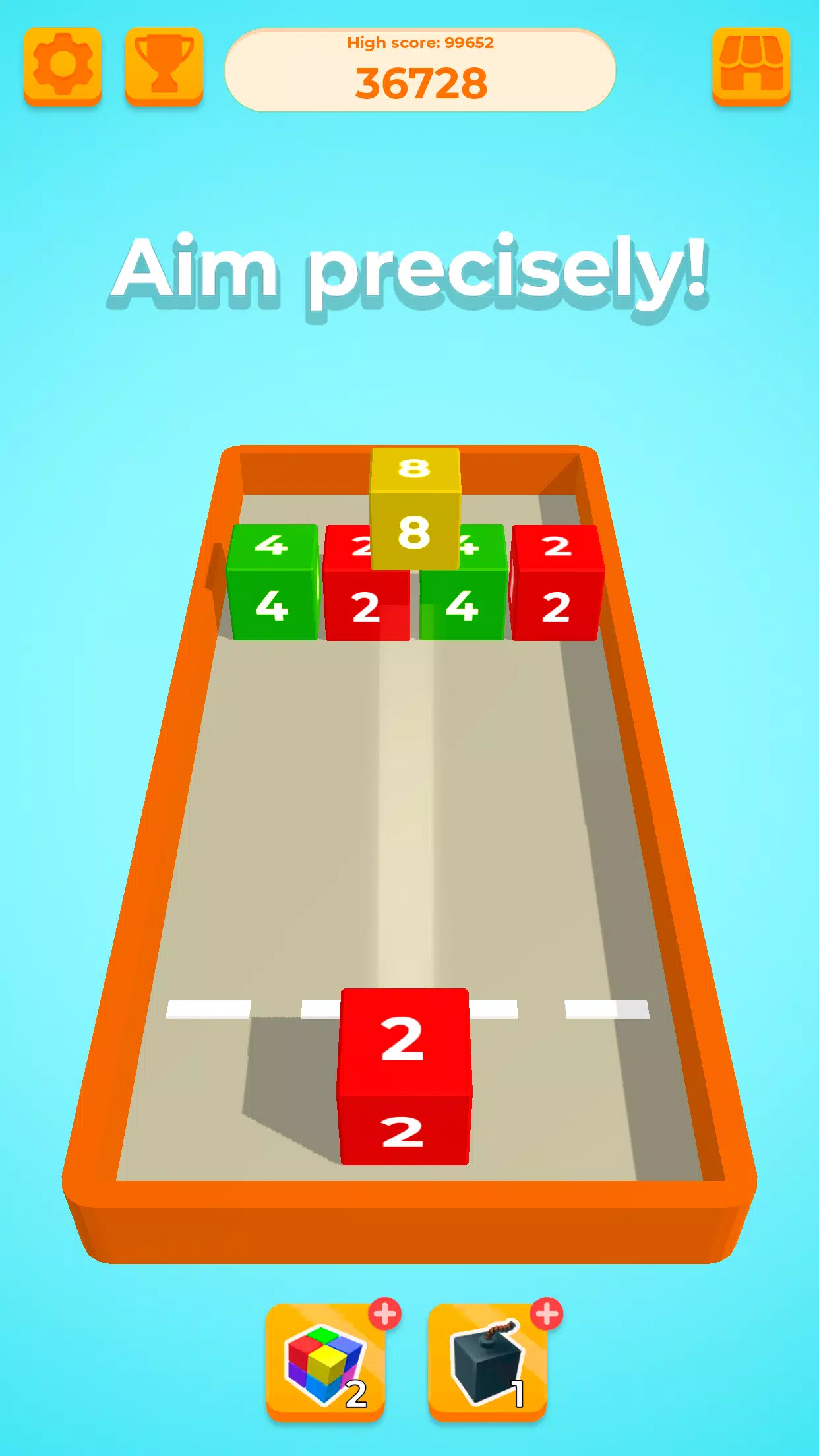 Chain Cube: 2048 Zahlenspiele Screenshot 1