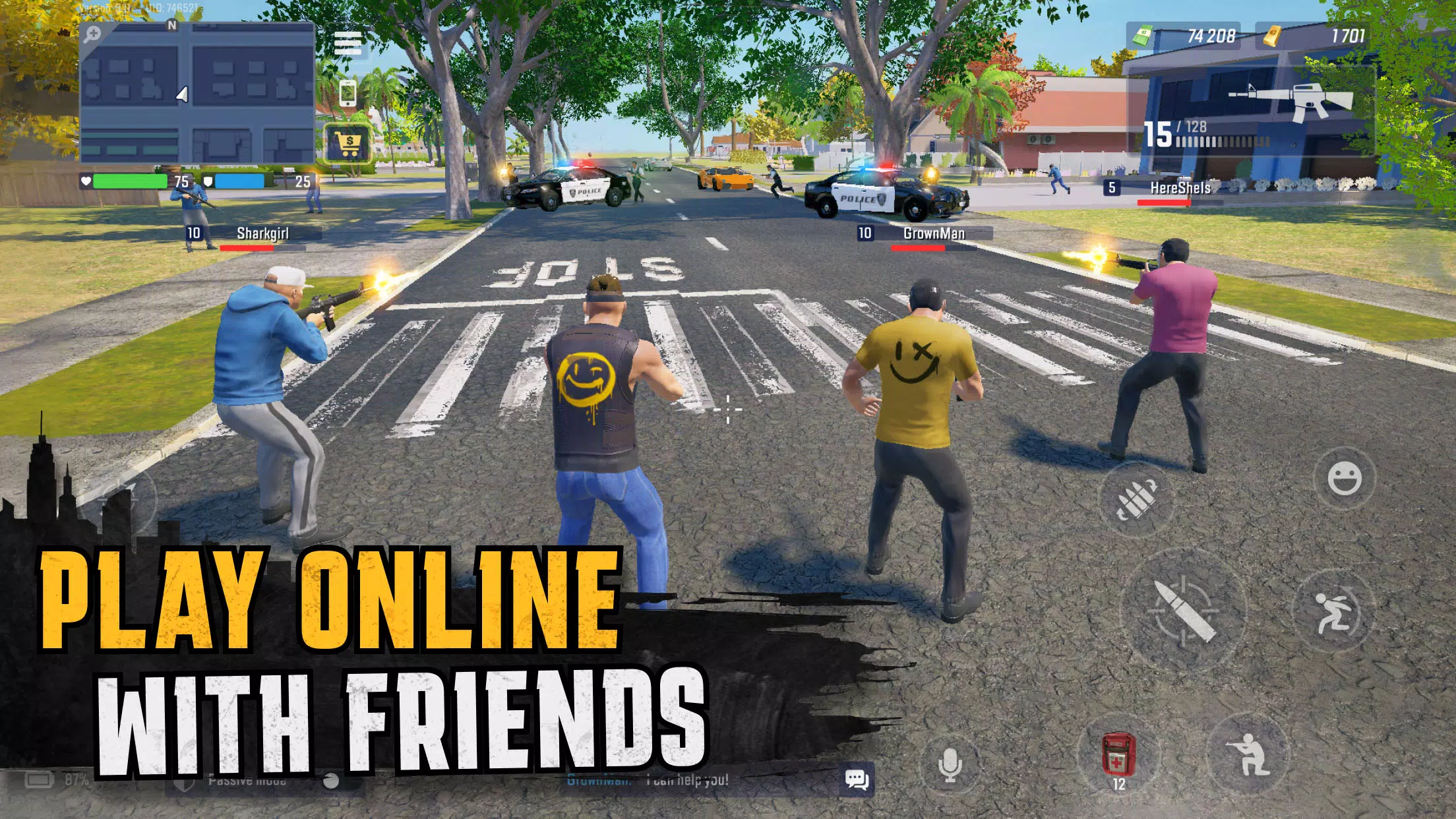 Grand Hustle: Online Crimes スクリーンショット 0