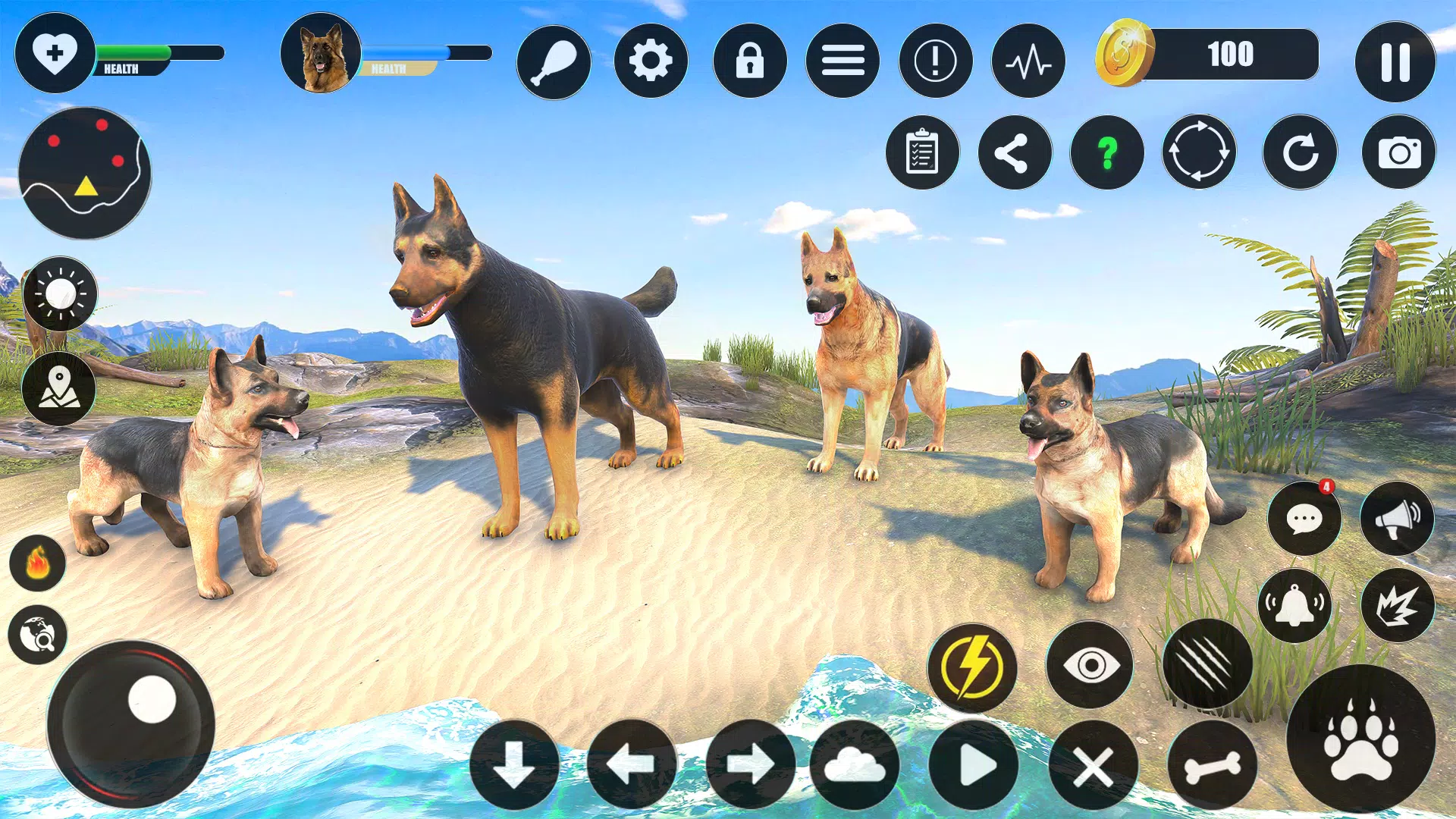 Dog Simulator Pet Game Life 3d应用截图第0张