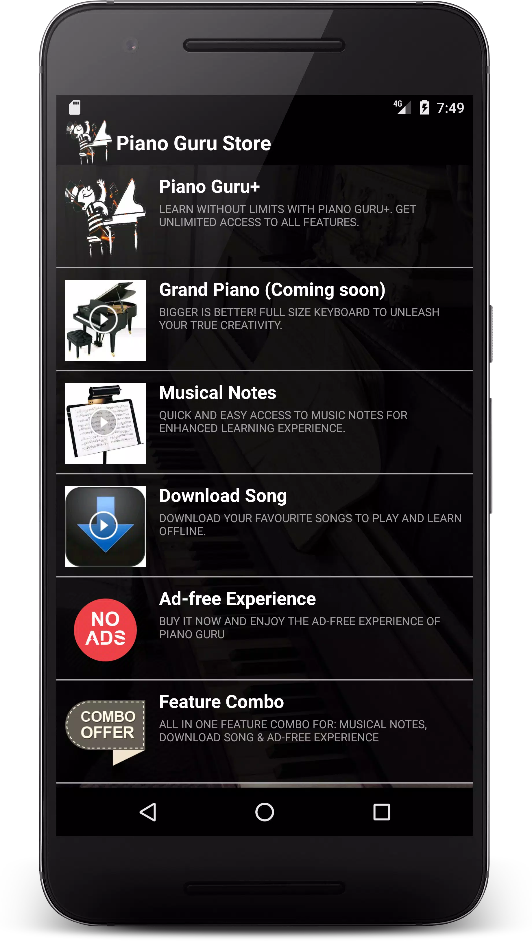 PianoGuru : Learn Indian Songs Capture d'écran 2