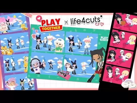 Play Together x Life4cuts Collaboration