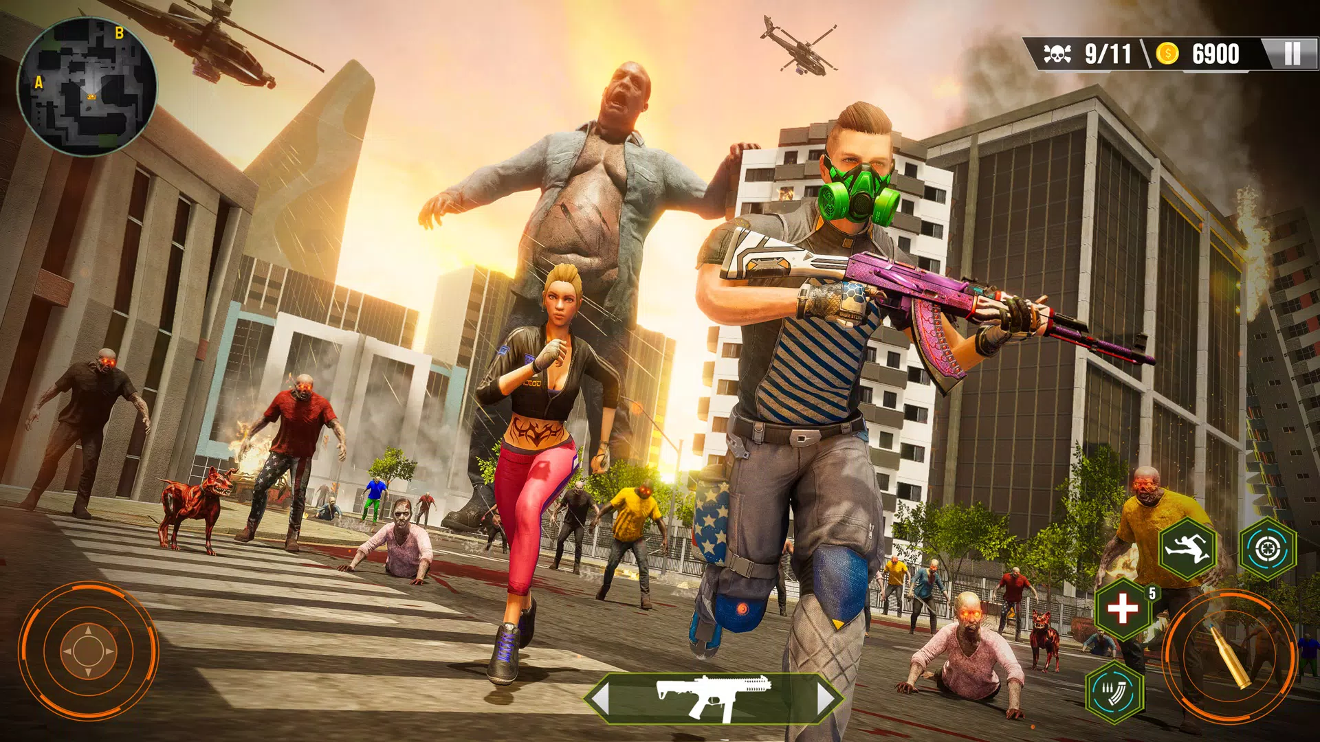 Dead Zombie Gun Shooter Games Скриншот 3