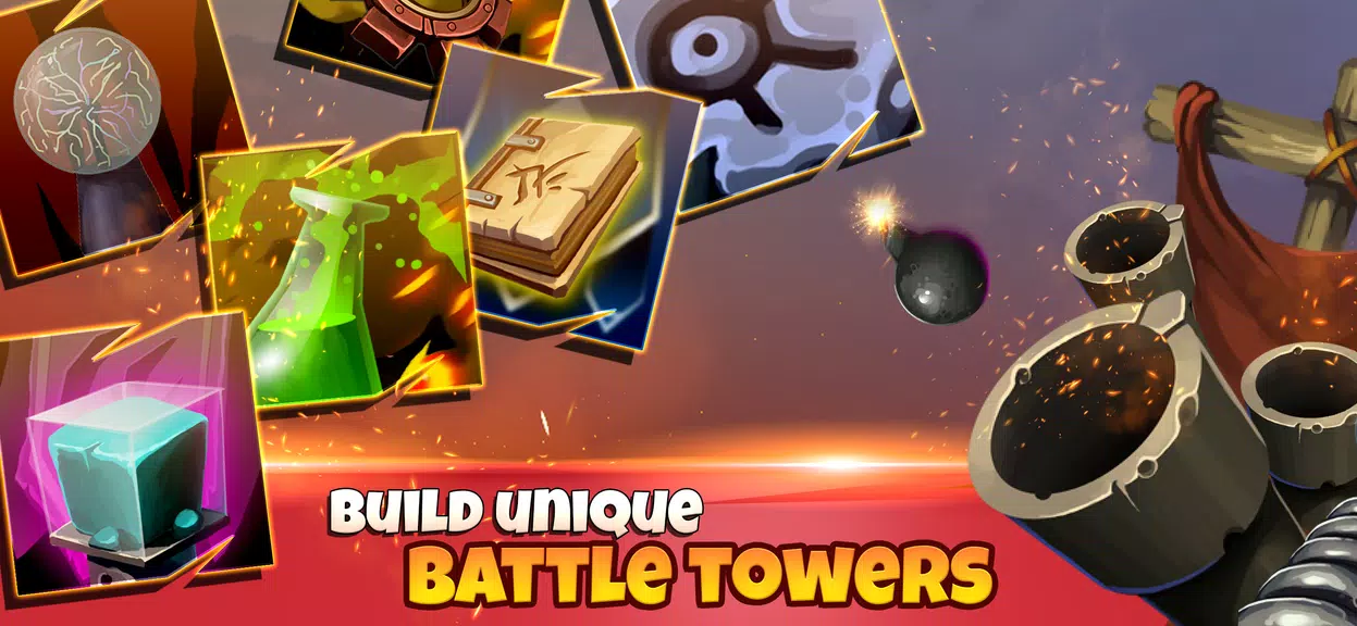 TowerBall: Idle Incremental TD Ảnh chụp màn hình 1