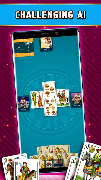 Tute Offline - Card Game应用截图第1张
