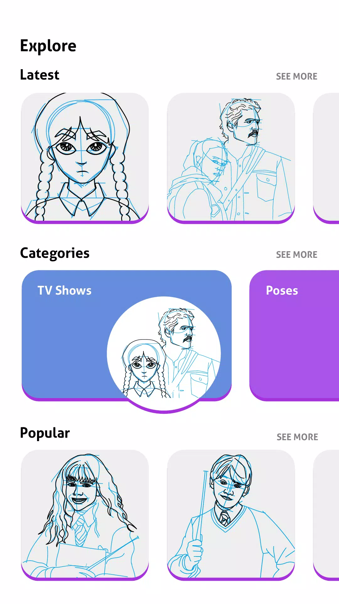 Drawing Apps: Coloring & Color Schermafbeelding 2