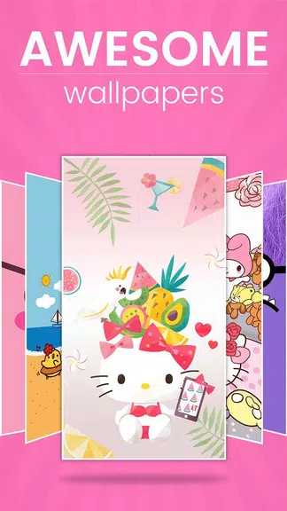 Kawaii Cute Wallpaper: Cutely 螢幕截圖 0