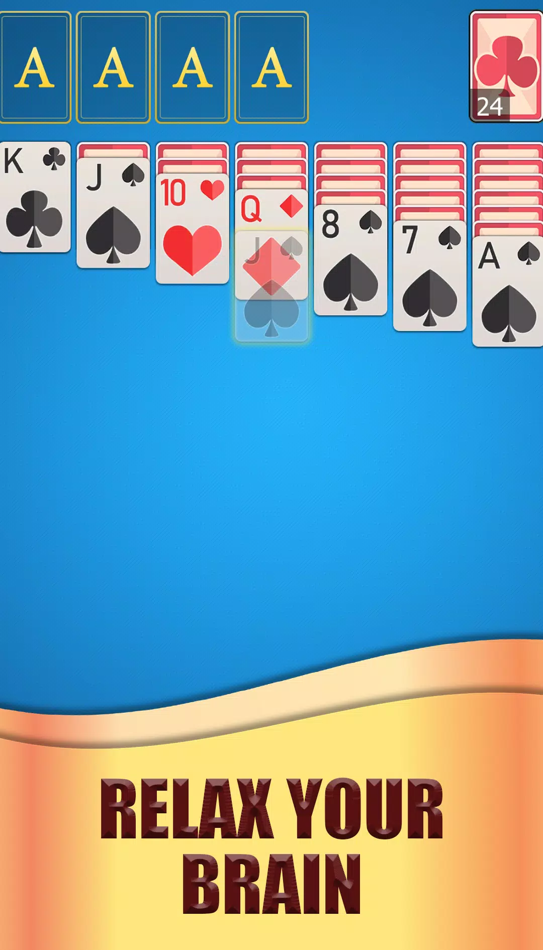 Classic Klondike Solitaire 스크린샷 3