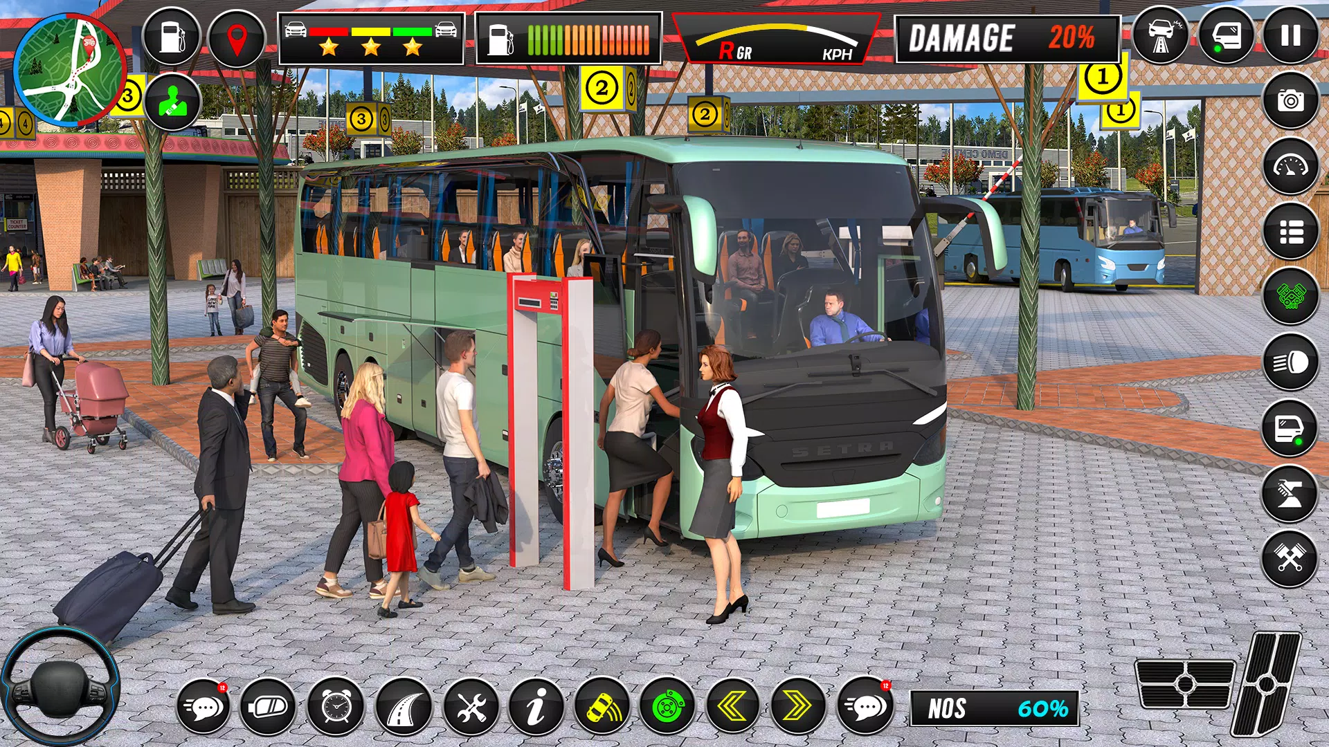 US Bus Driving Game Bus Sim Zrzut ekranu 1