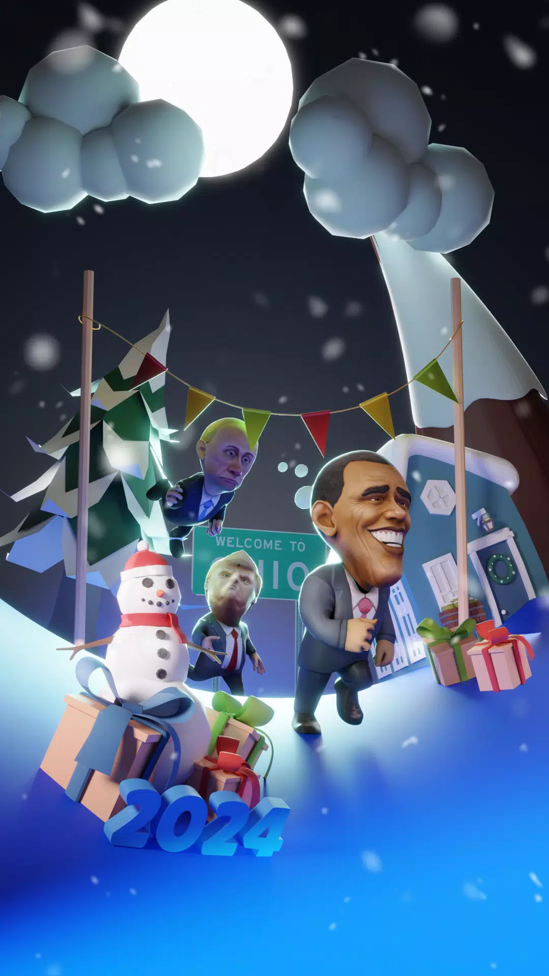 Obama Run! スクリーンショット 0