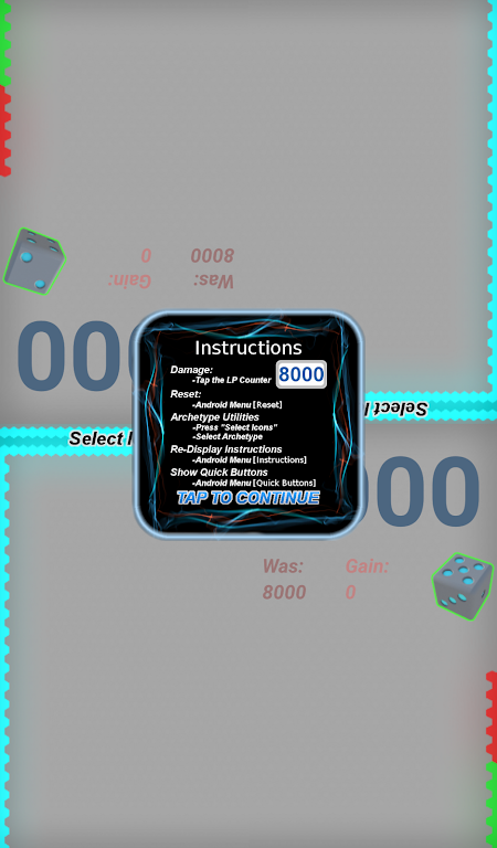 Life Calculator - YuGiOh 스크린샷 1