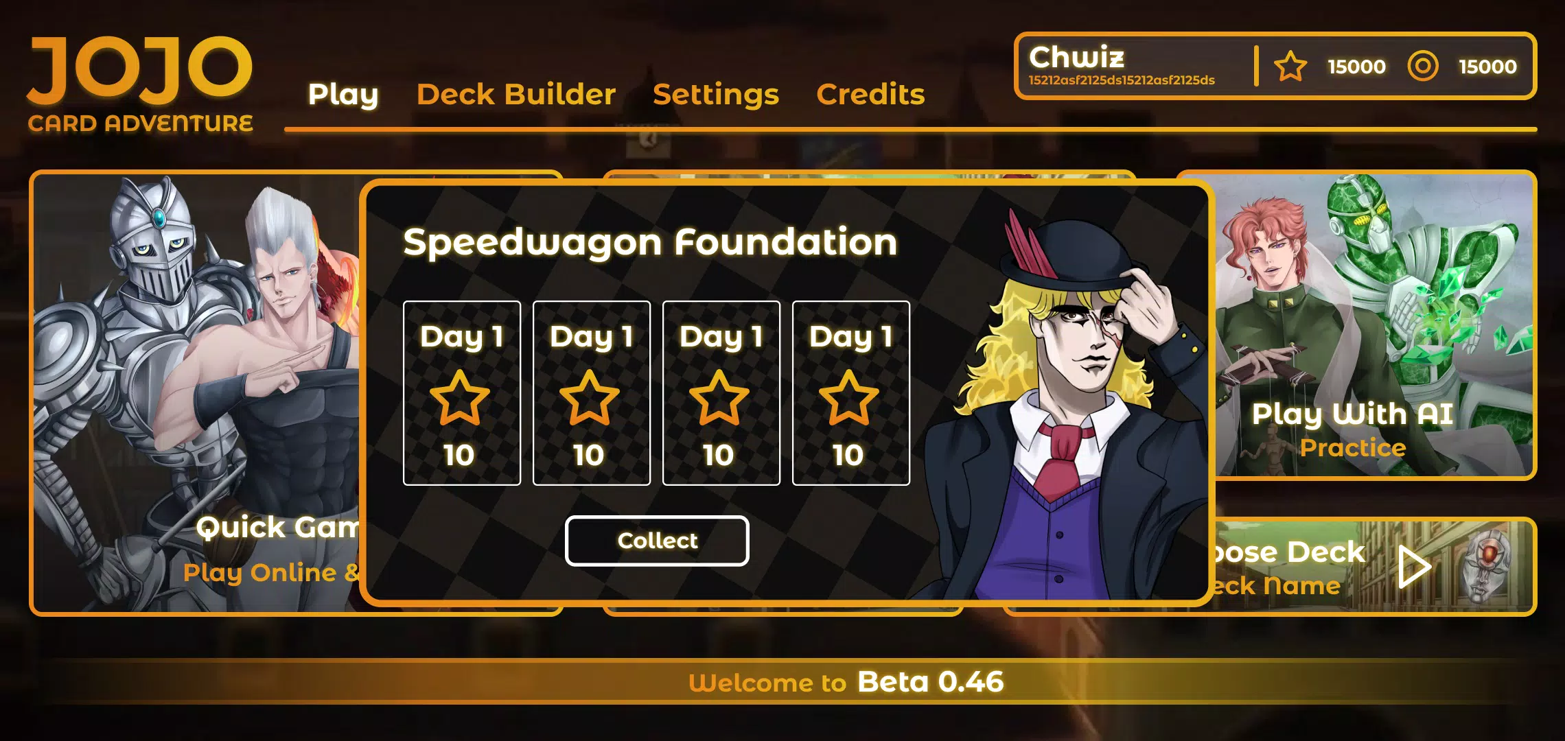JOJO: Card Adventure－TCG & CCG Capture d'écran 3