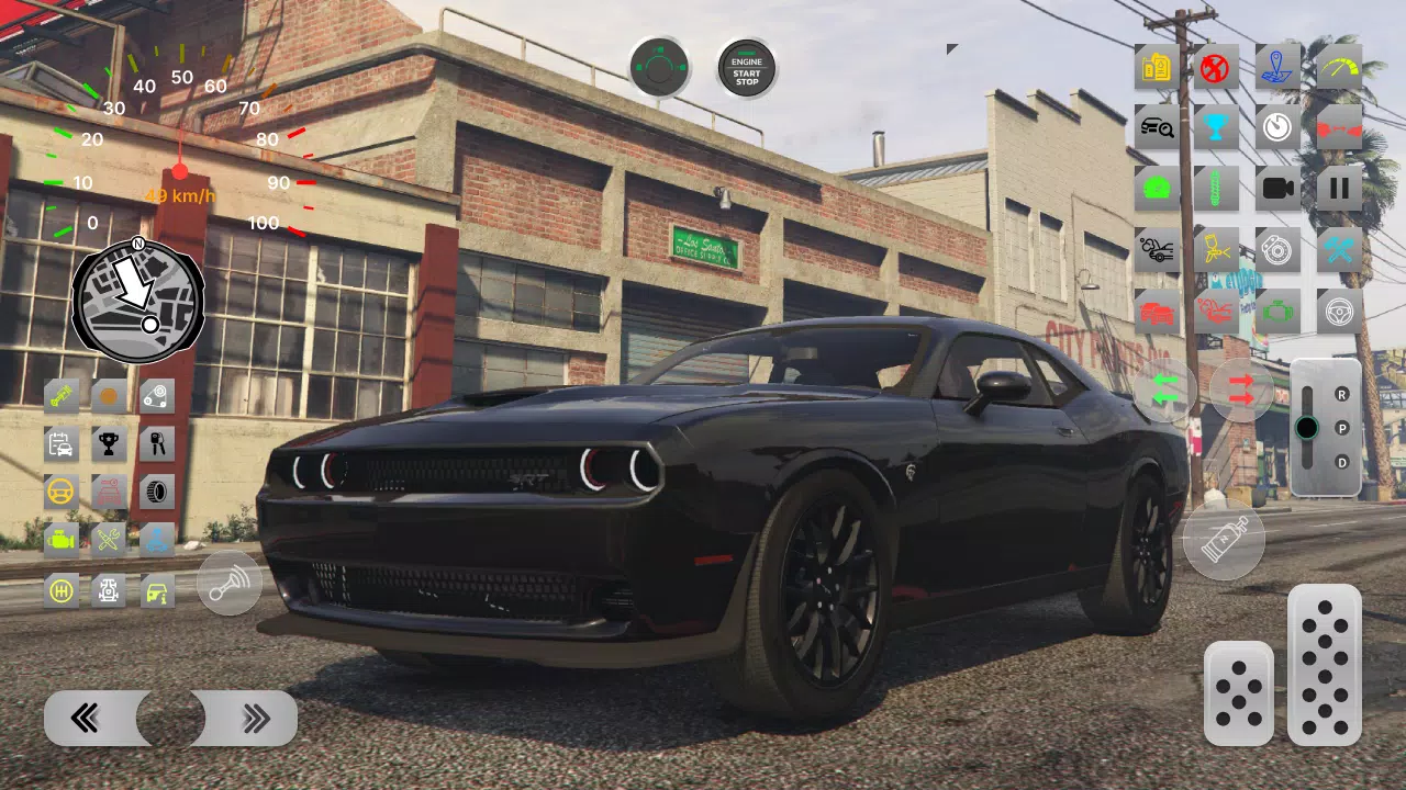 Dodge Demon Hellcat Simulator 螢幕截圖 0