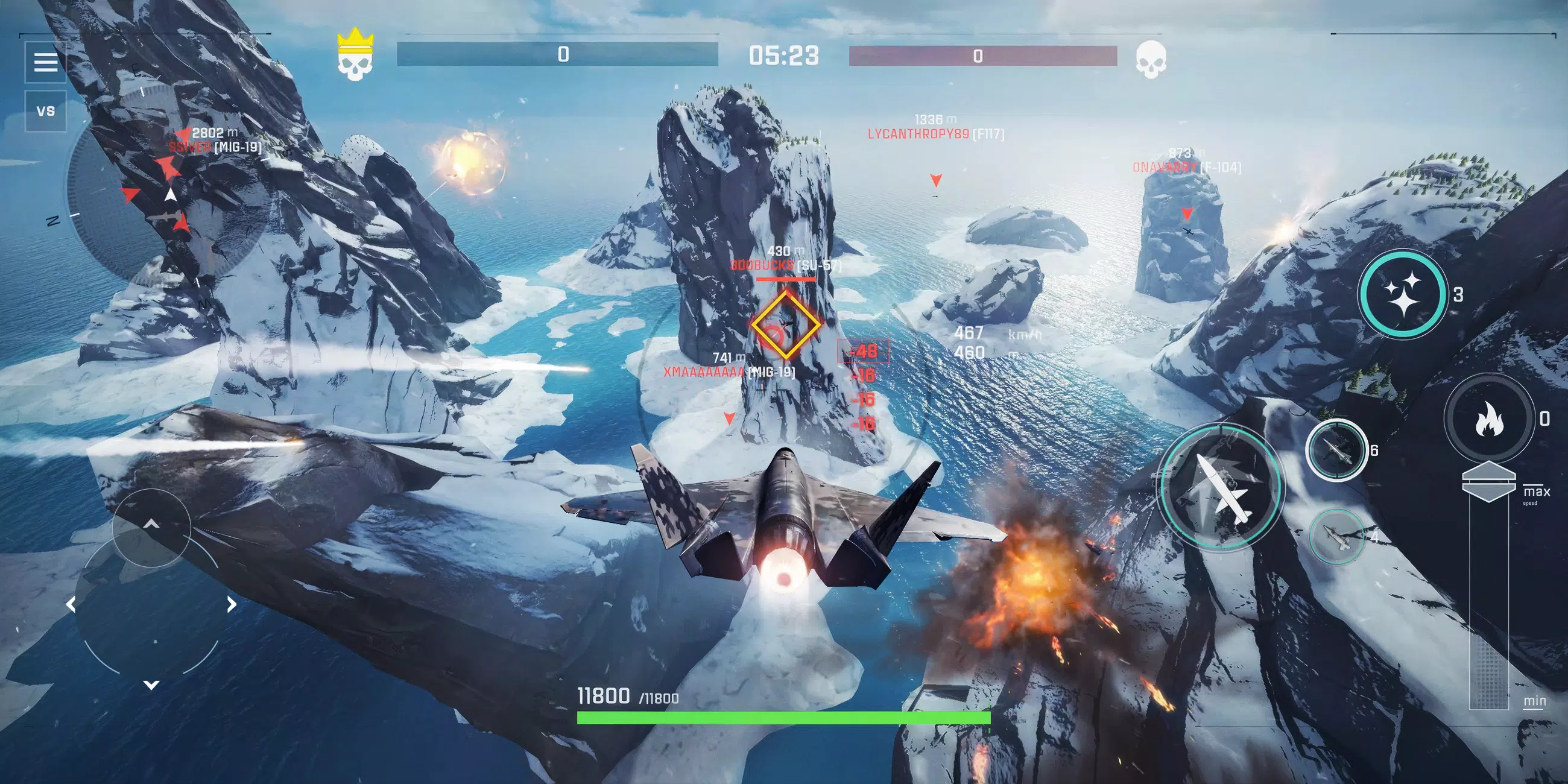 Sky Combat 2 螢幕截圖 2