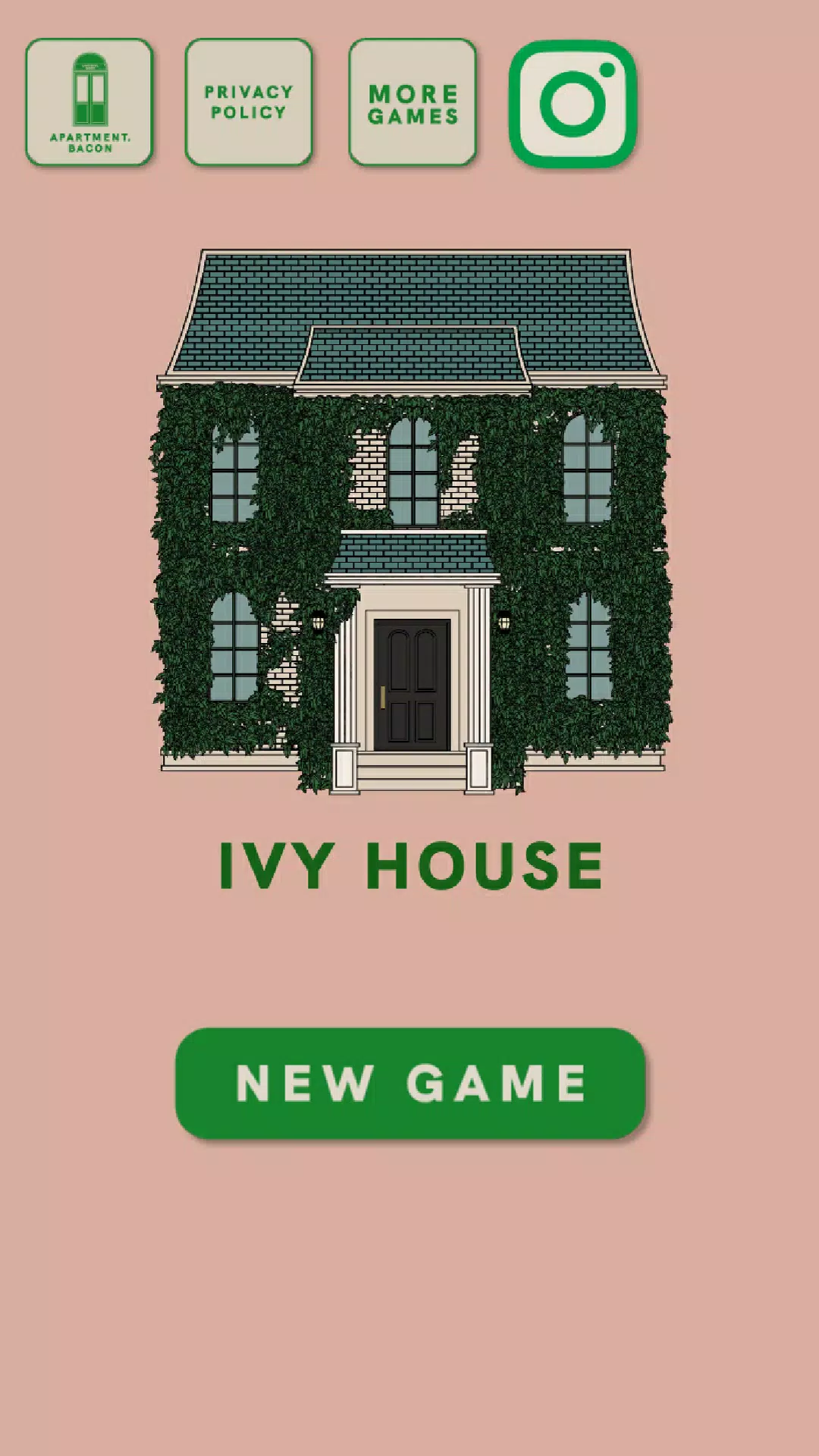 IVY HOUSE : room escape Captura de pantalla 0