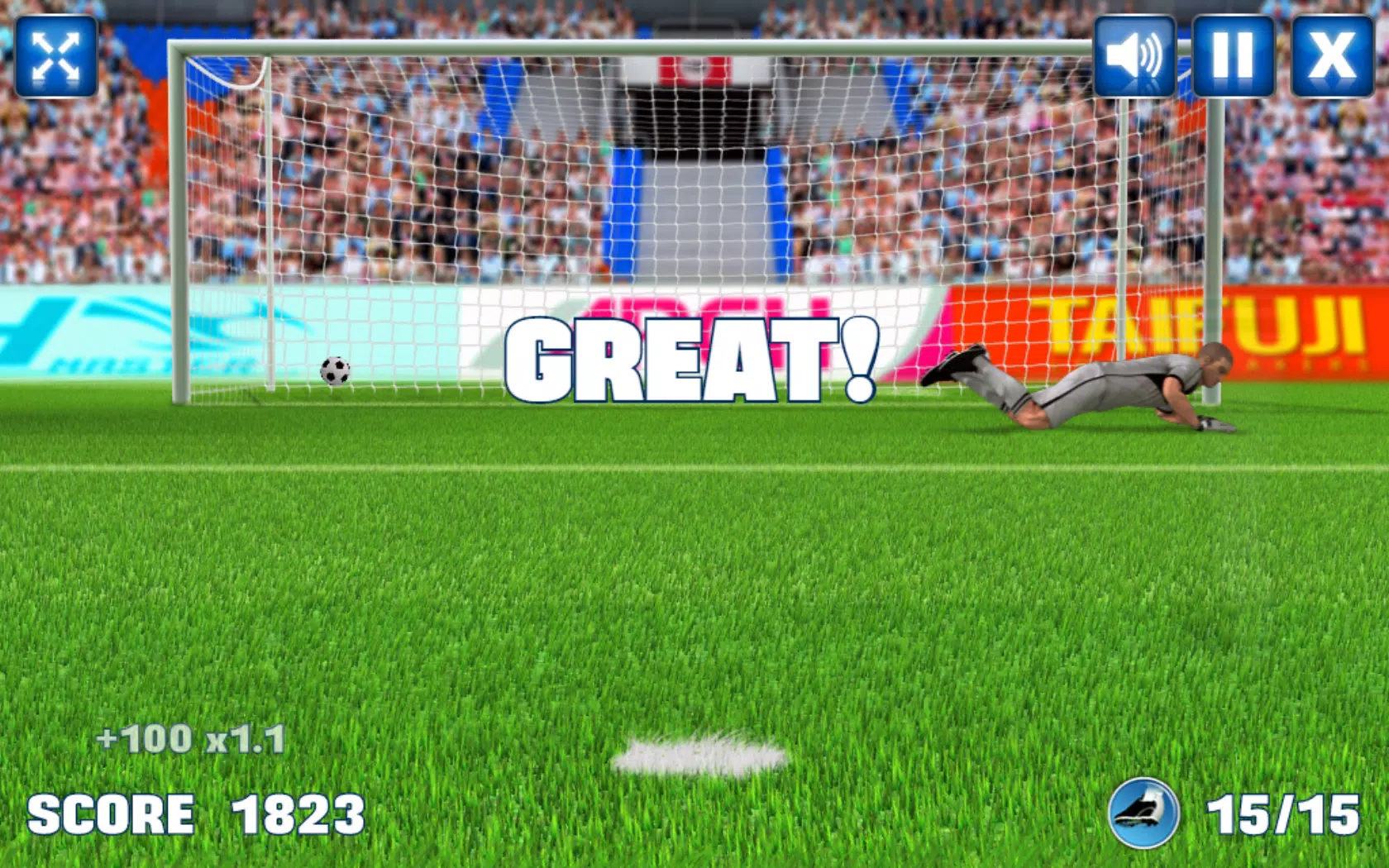 Penalty Kicker 螢幕截圖 2