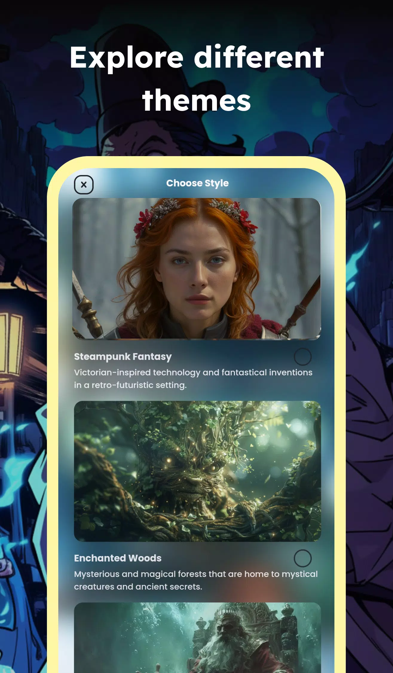 AI Fantasy Art Generator Tangkapan skrin 2