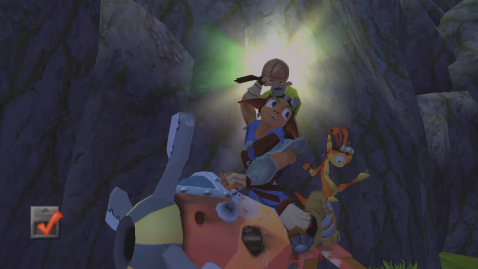 JAK y DAXTER: Guía de células de potencia para cuenca precursora