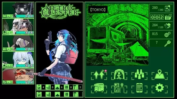 Kemco wprowadza Metro Quester: Nowa mobilna RPG z Hack & Slash Dungeon Exploration