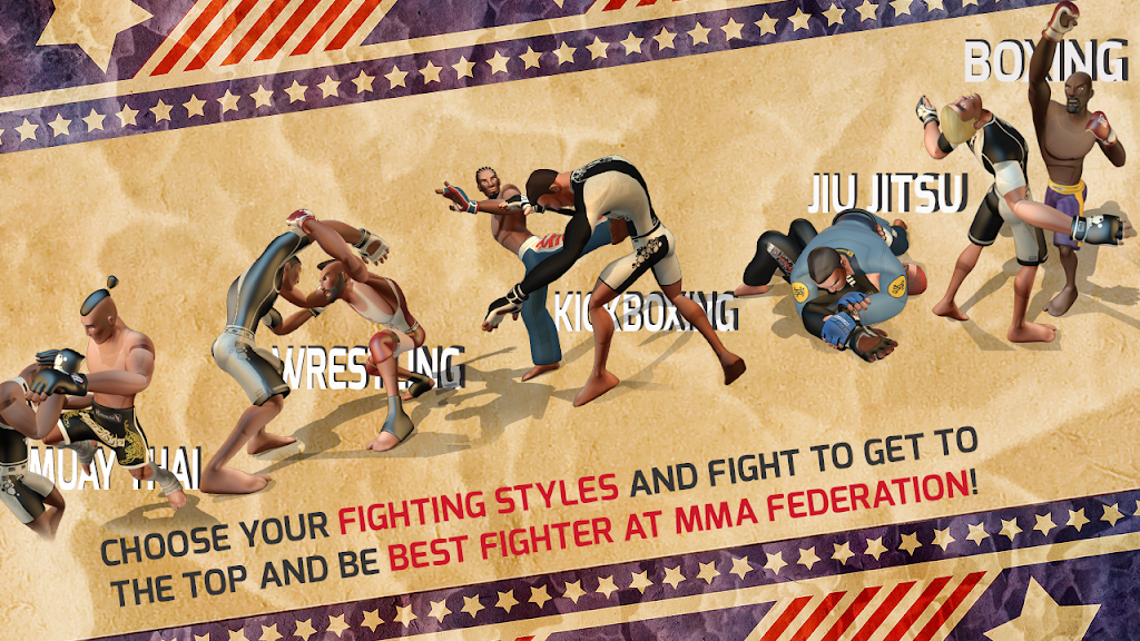 MMA Federation - Card Battler 螢幕截圖 1