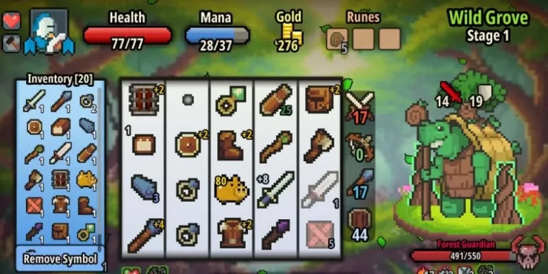 Spin Hero: Roguelike de Cartas com Revelação Aleatória