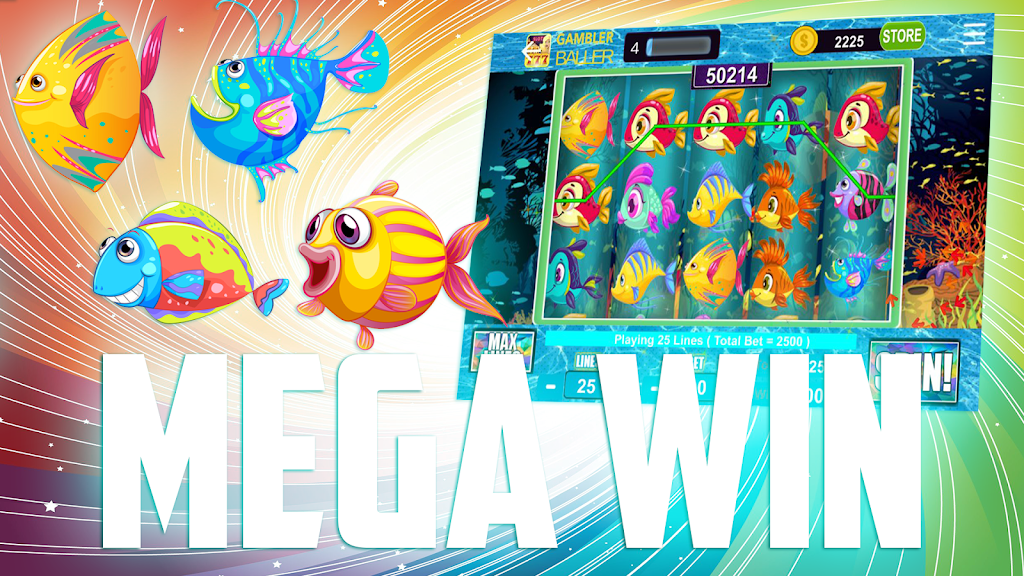 Gold Fish - Casino Slots Machines Capture d'écran 2