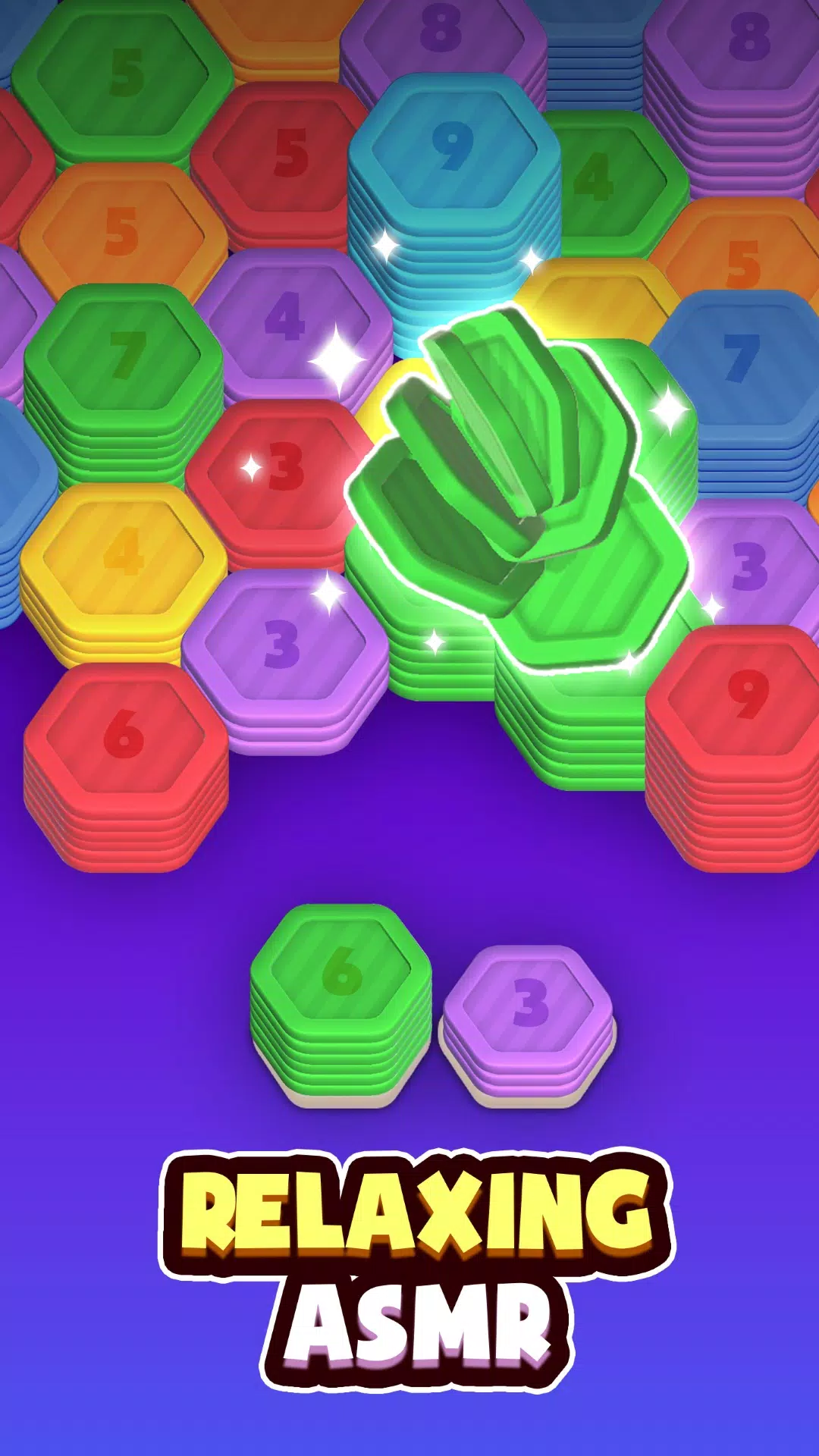 Hexa Stack Captura de pantalla 3