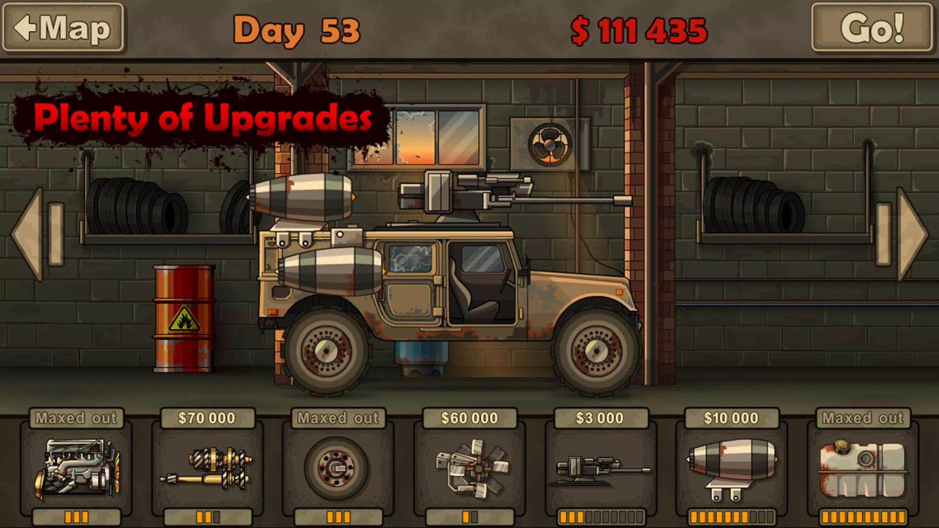 Earn to Die Lite ဖန်သားပြင်ဓာတ်ပုံ 2