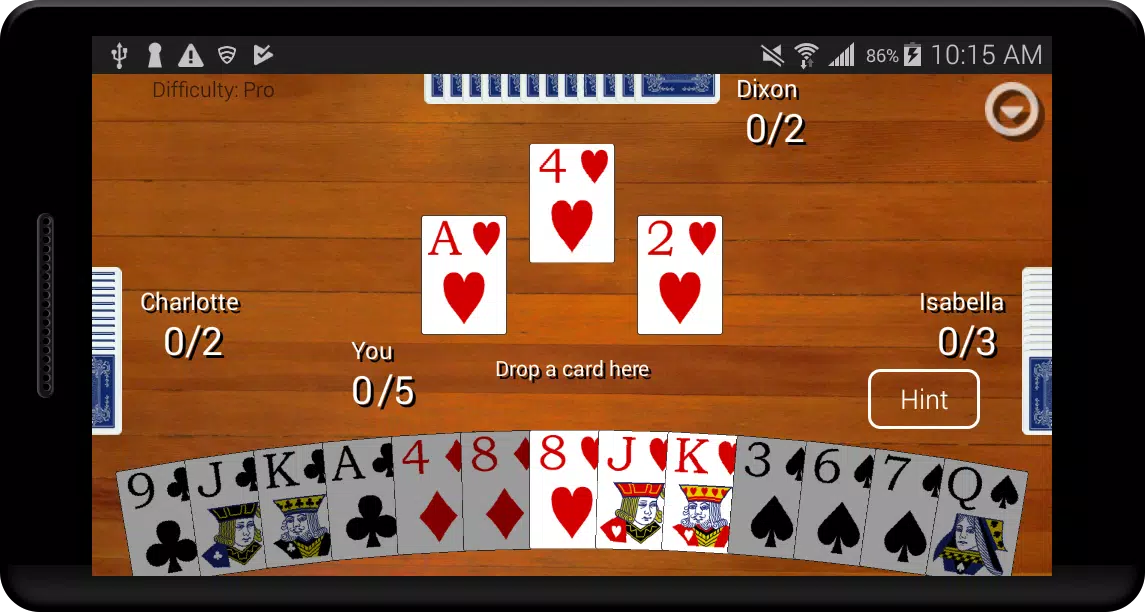 Spades Card Classic Capture d'écran 2