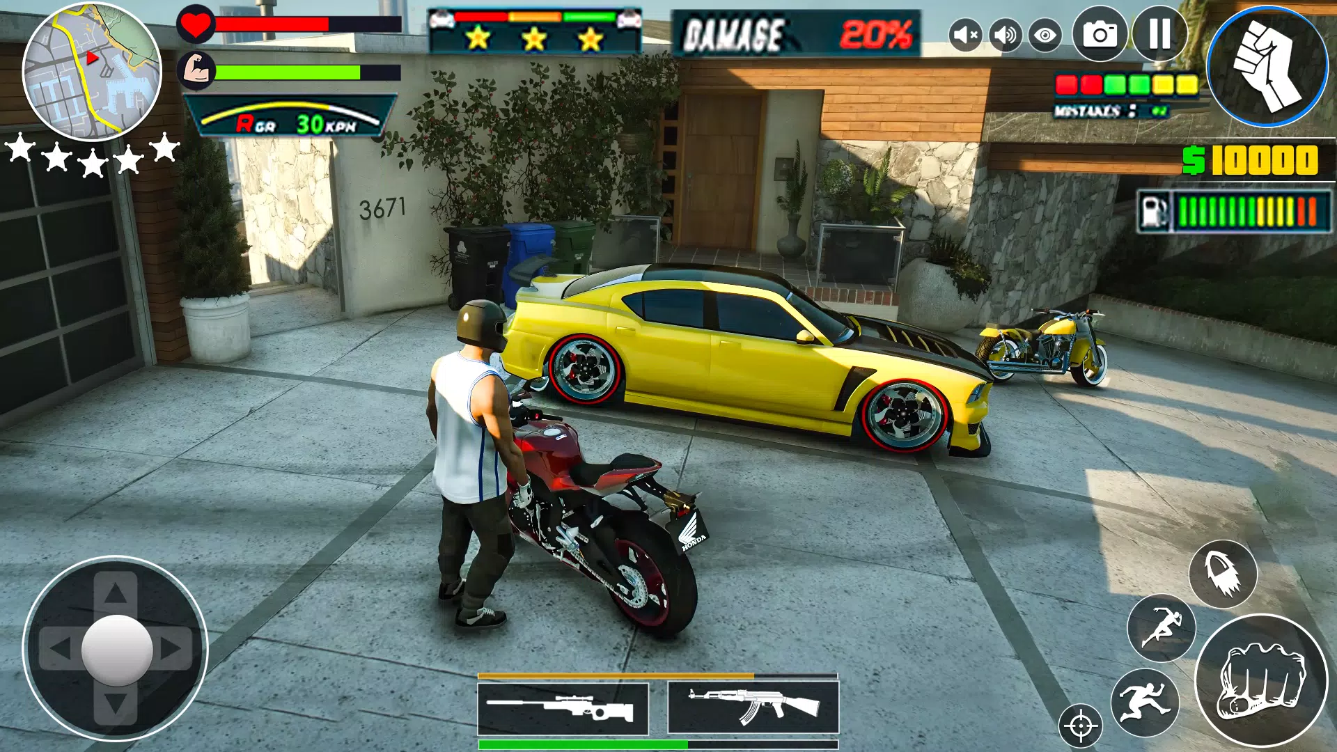 Vegas City Gangster Crime Game Ảnh chụp màn hình 1