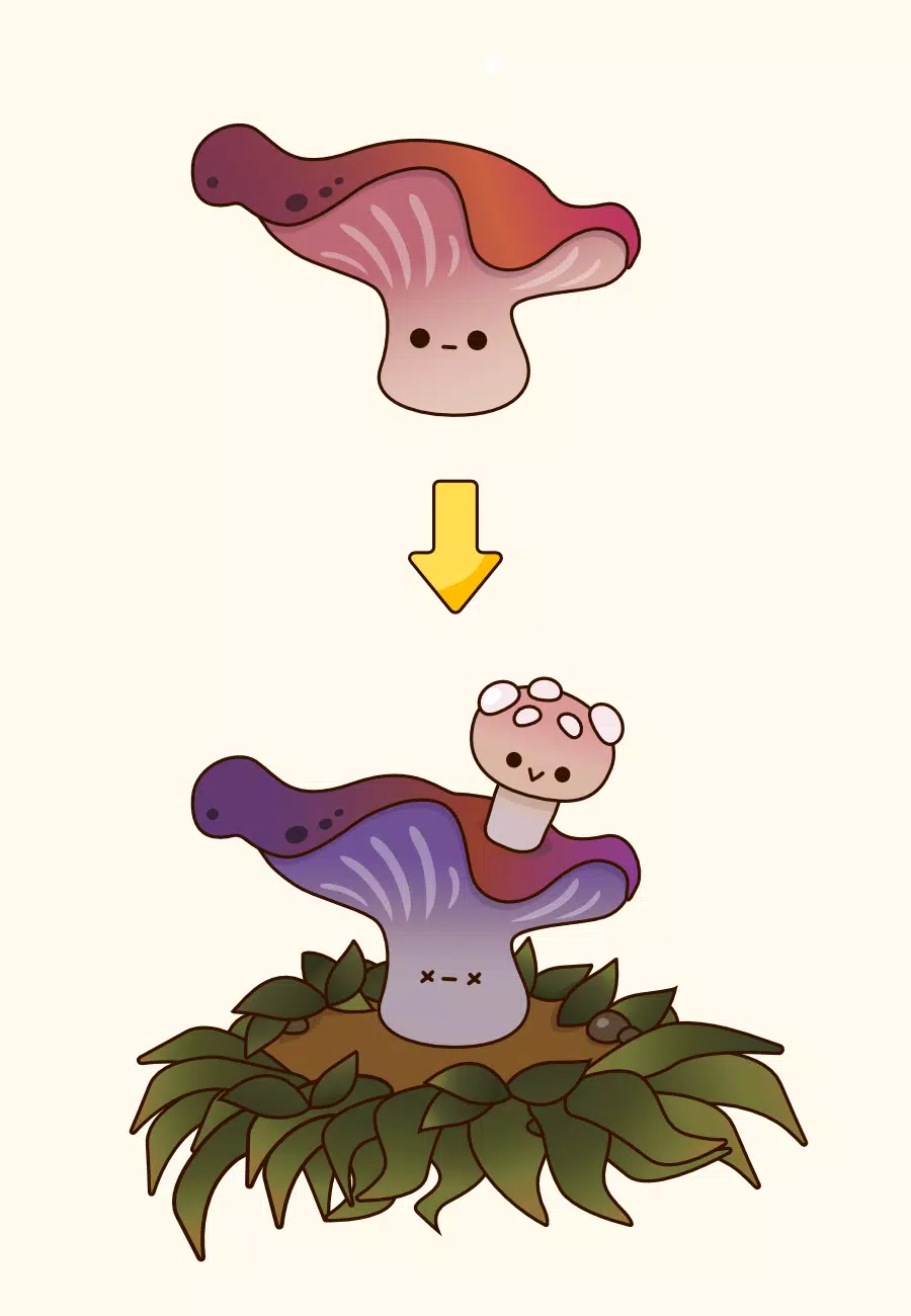 Mushroom Stories Clicker Скриншот 3