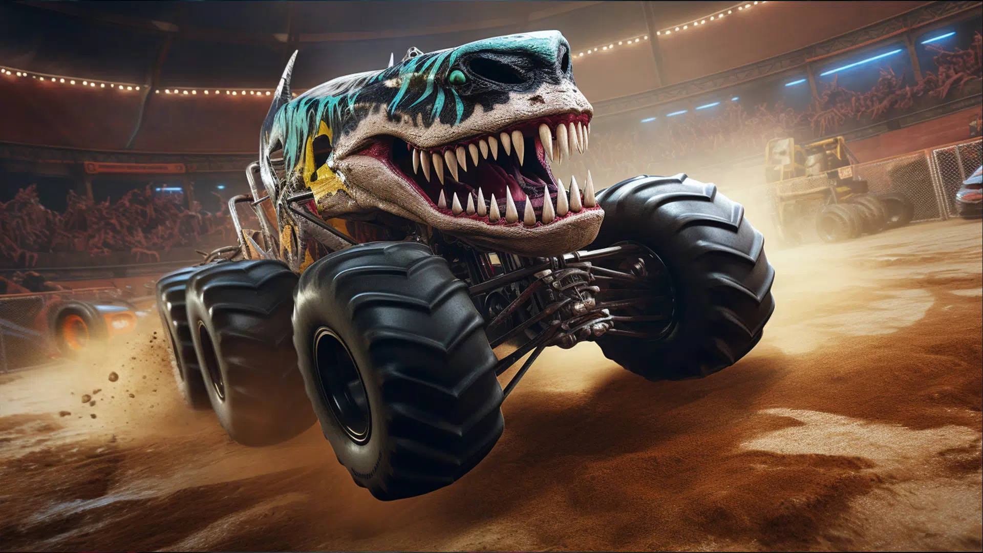 Crazy Monster Truck Games 螢幕截圖 0