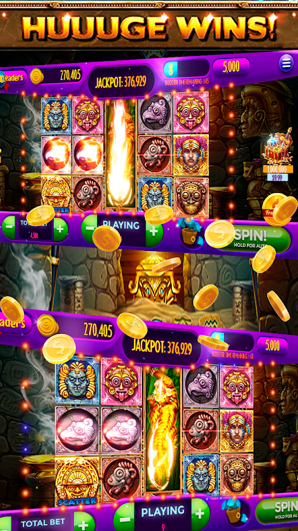 Slots! Azetc Gold Treasures Vegas Slot machines スクリーンショット 2