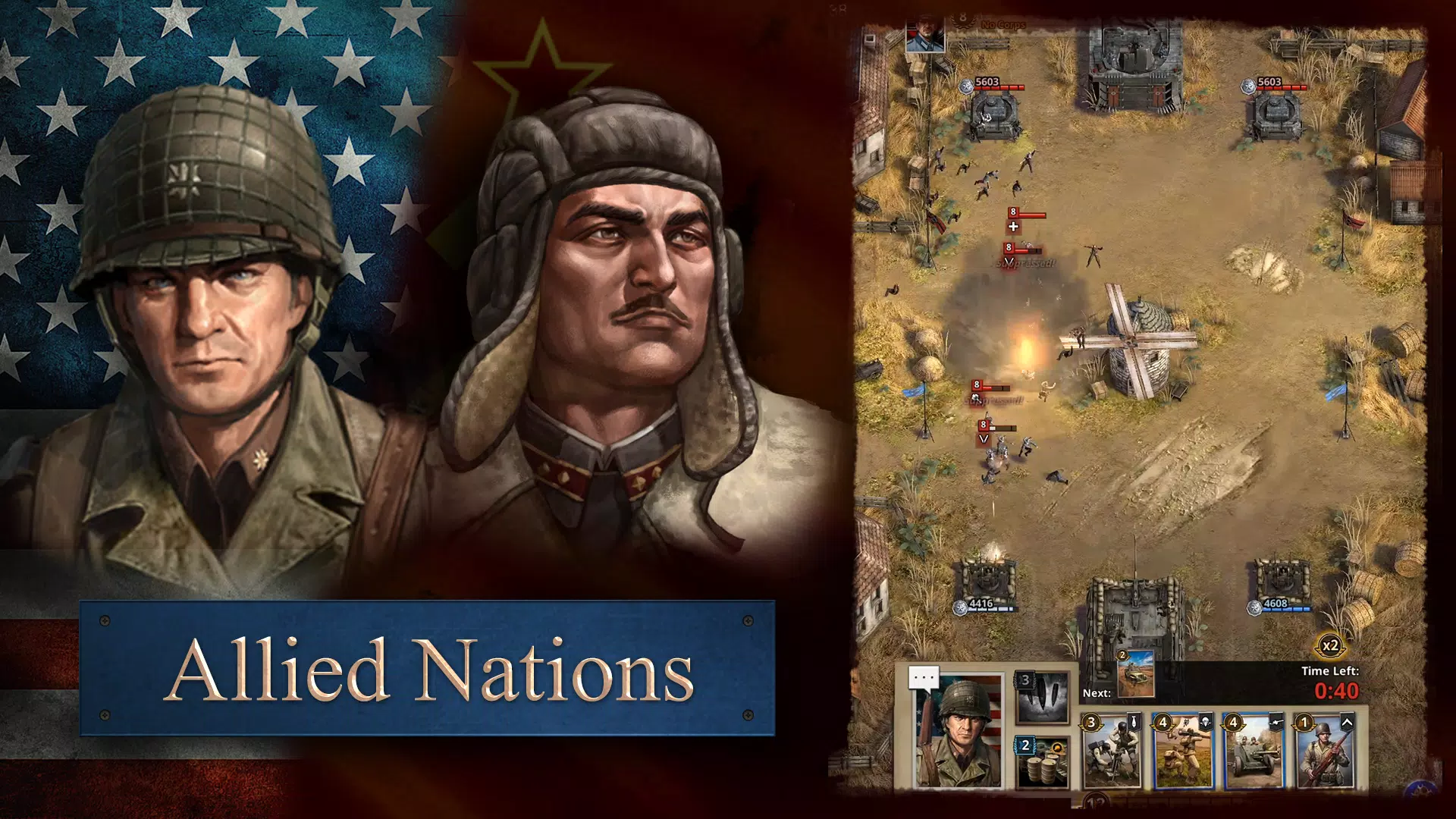 Road to Valor: World War II Zrzut ekranu 0