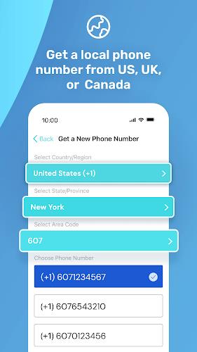 PingMe - Second Phone Number Captura de tela 2