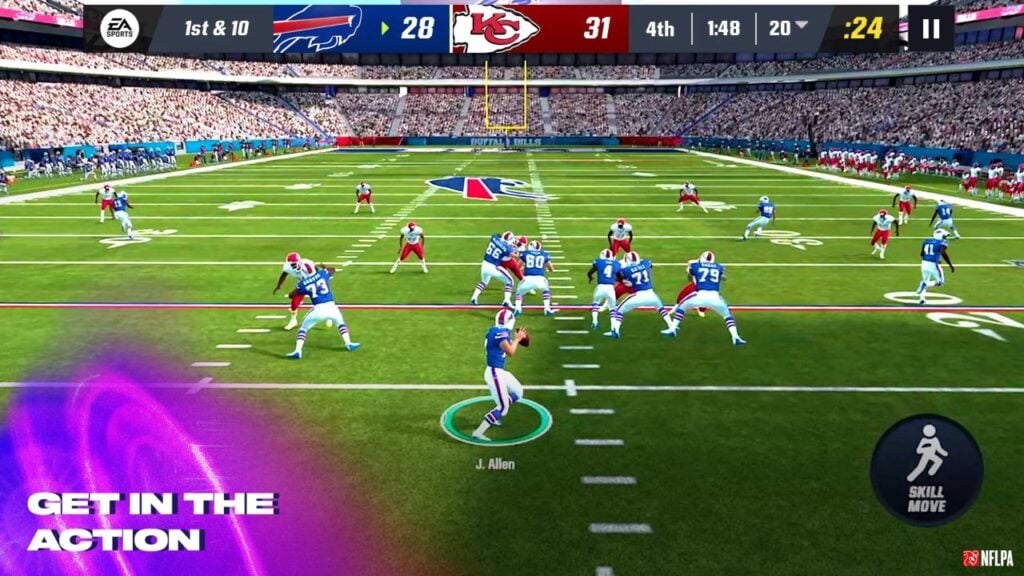 Madden NFL 24移动足球