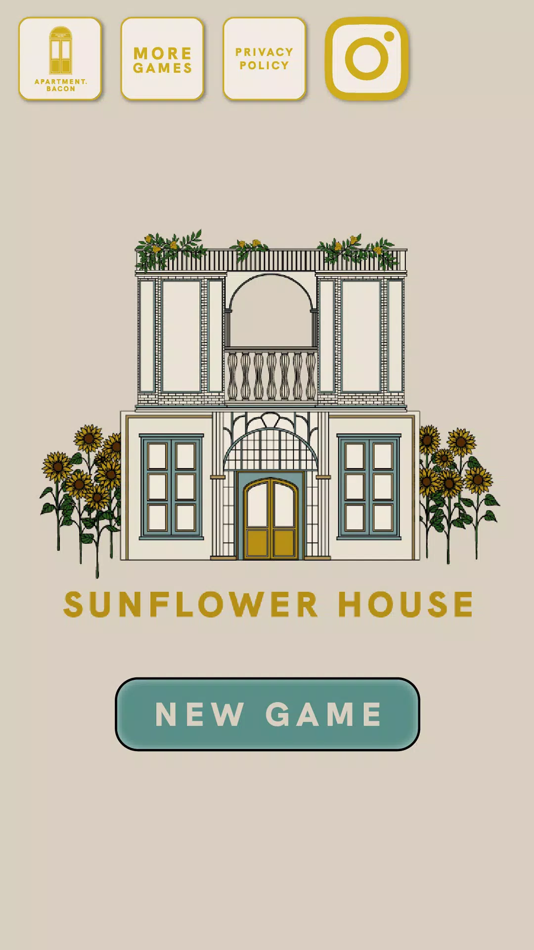 SUNFLOWER HOUSE : ROOM ESCAPE 스크린샷 0
