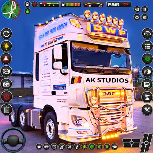 Cargo Truck Driving Euro Truck スクリーンショット 0