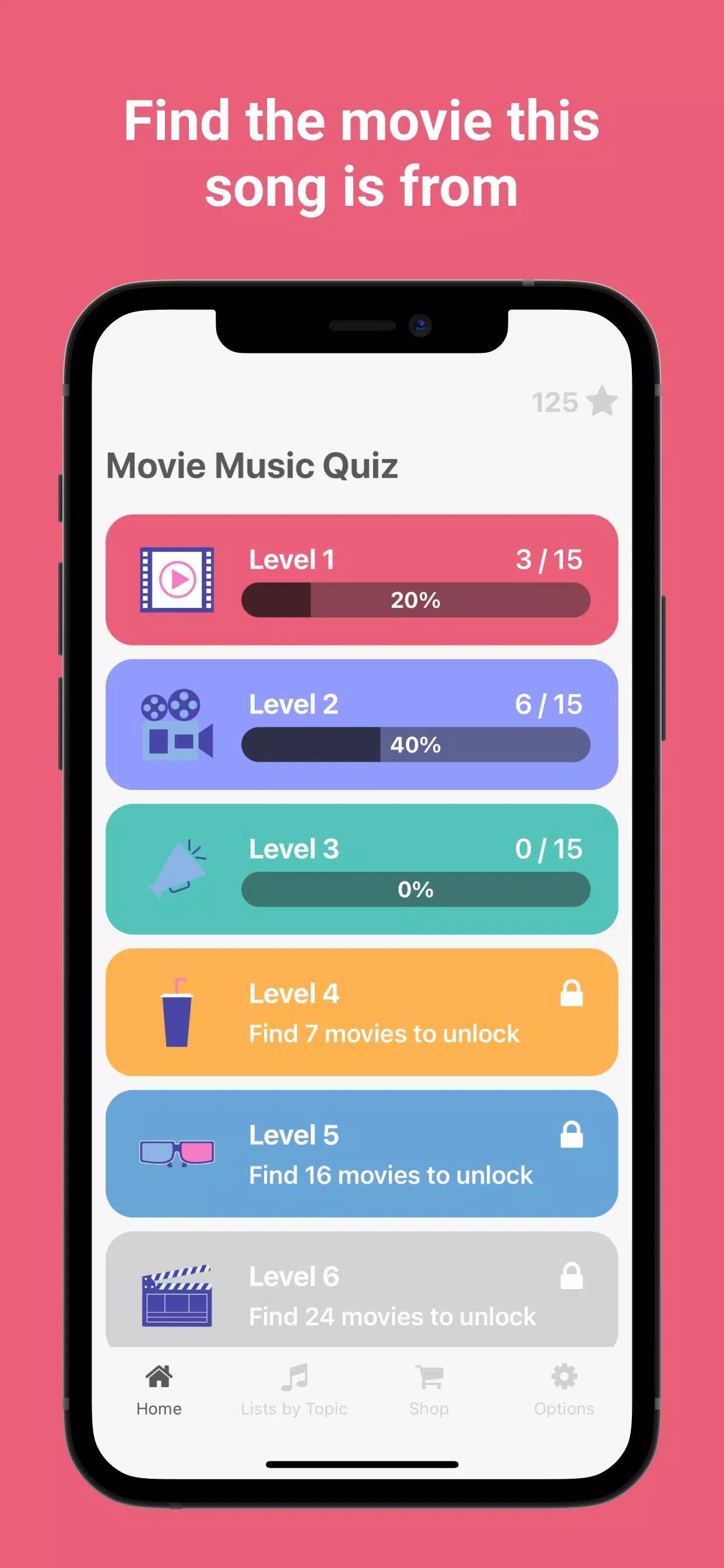 Movie Music Quiz Tangkapan skrin 0