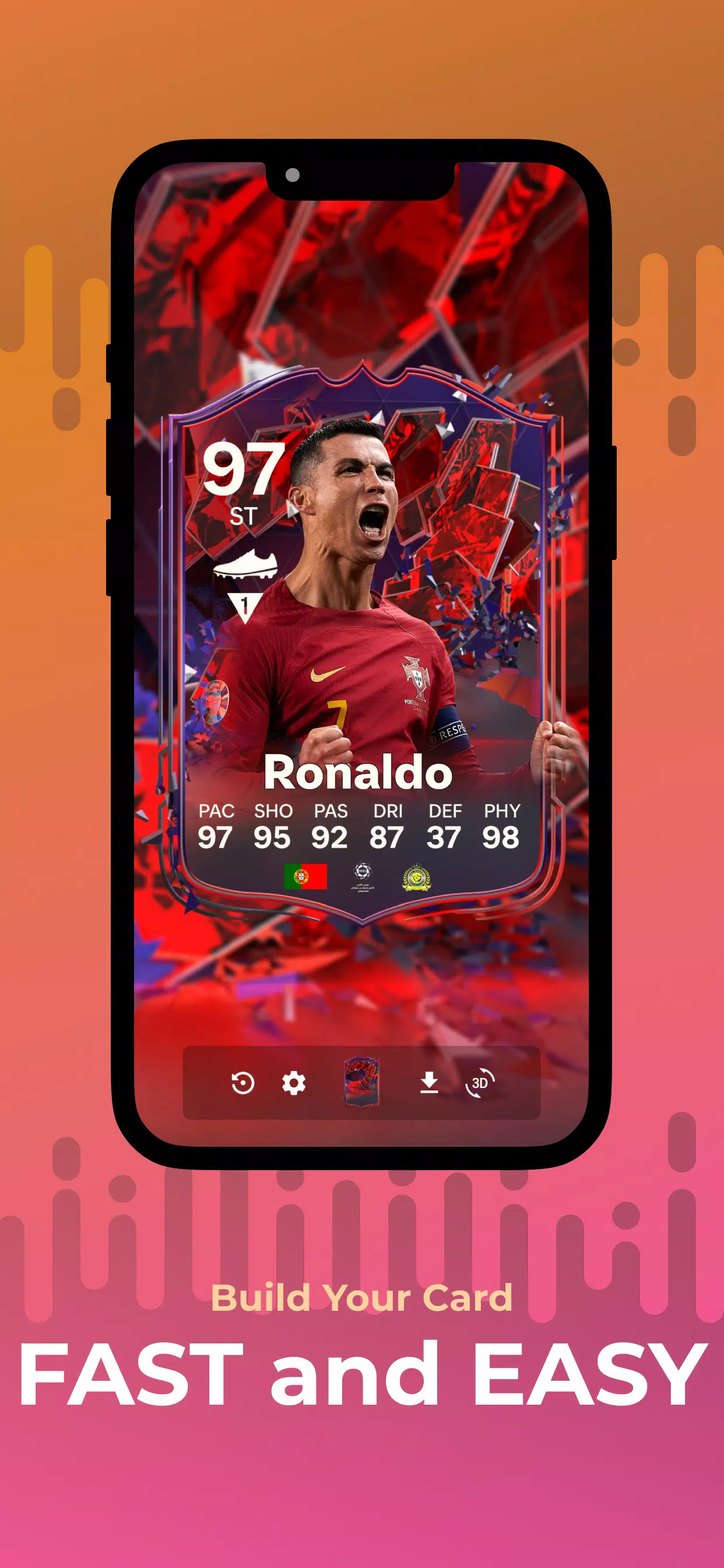 FUT Card Creator 24 Capture d'écran 1
